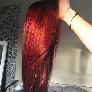 100% Human Hair Lace Frontal Wig.